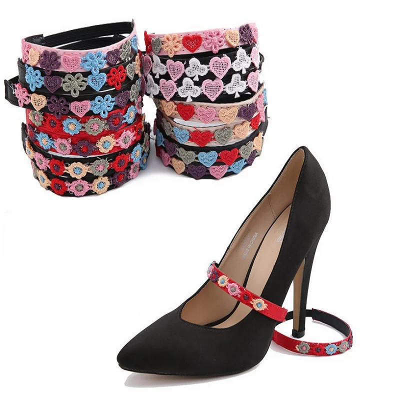 sapatos cinta sapato rendas blets fazer seus sapatos caber decoração