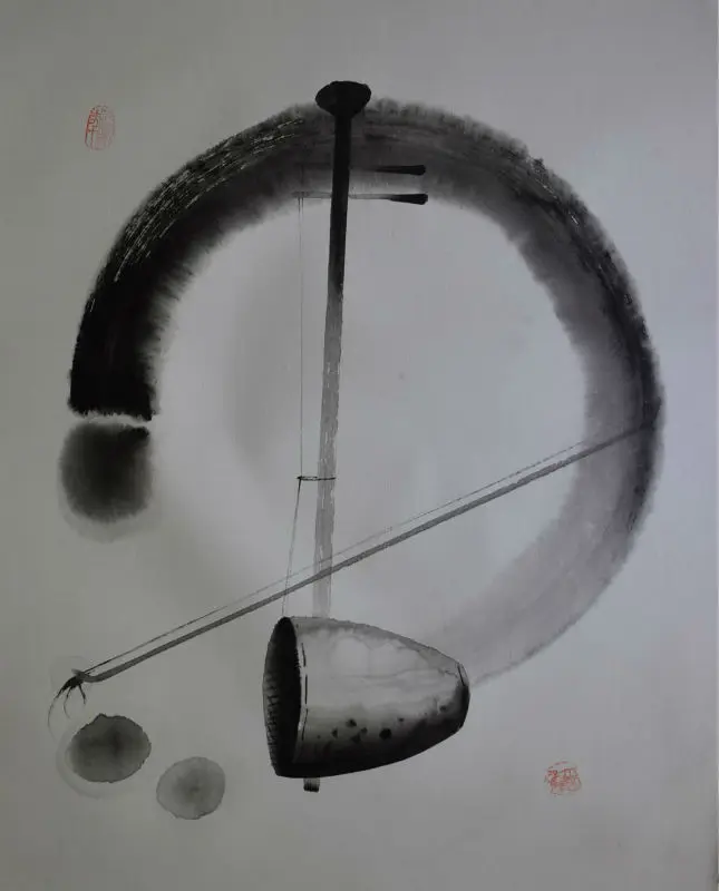 

Ручная роспись масляным дождем на холсте абстрактные черные белые Музыкальные инструменты холст живопись стена искусство картина для комнаты