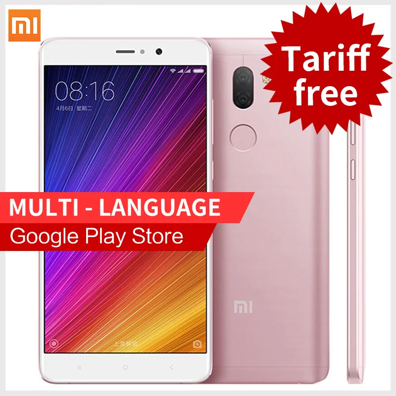 Xiaomi Mi5s Plus smartphone 6GB RAM 128GB ROM 5.7'' Snapdragon 821 Mi 5s Plus Phones
