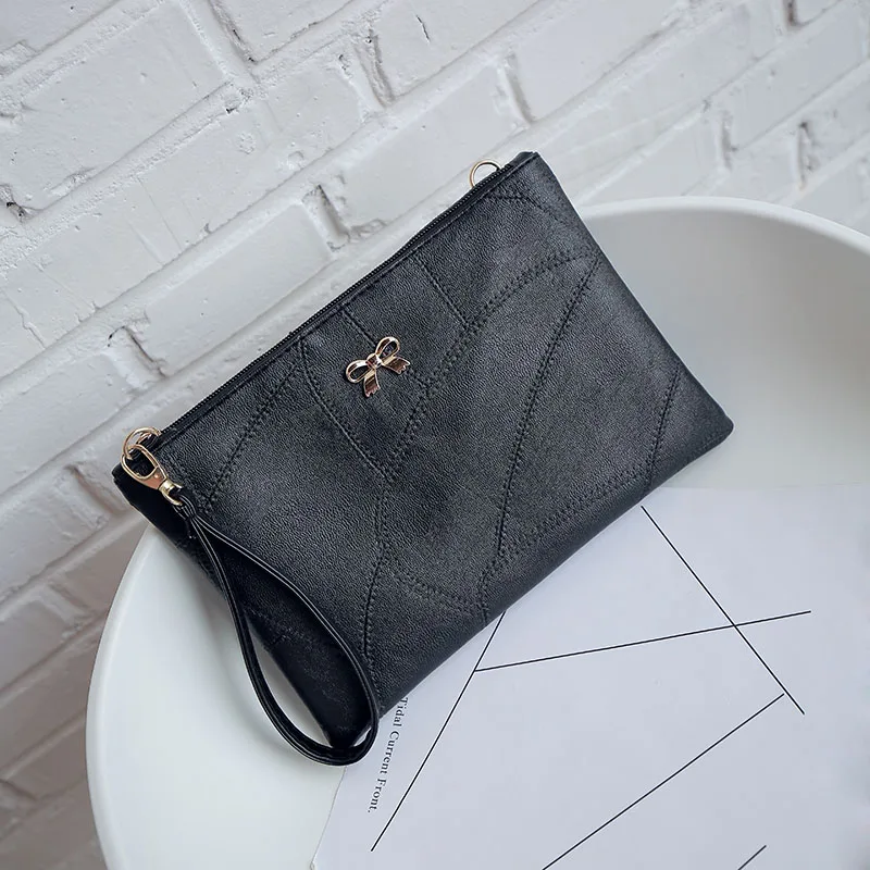 Buy Women Envelope Shoulder Bag PU Leather Bowknot