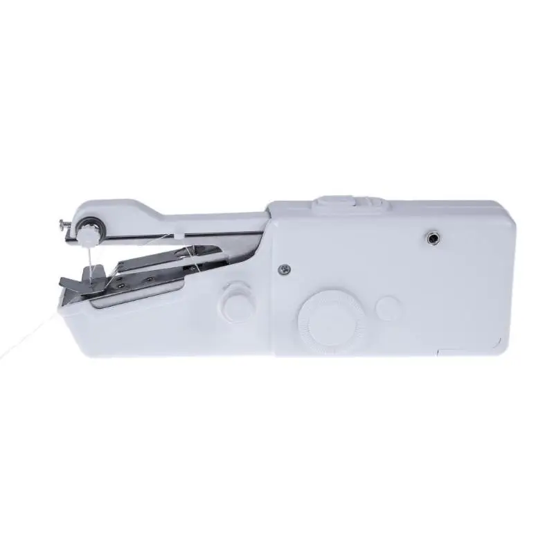 Portable Household Mini Hand Sewing Machine Quick Stitch Sew Needlework Cordless Clothes Fabrics Electronic Sewing Machine