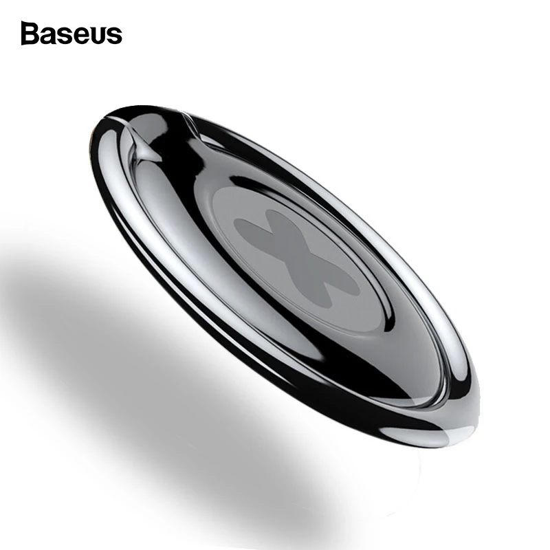 Baseus 360 Degree Metal Finger Ring Holder For iPhone X 8 Samsung S9 Tablet Phone Ring Holder For Phone Support Magnetic Holder