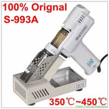 Фирменная новинка SJ S-993A Электрический вакуумный демонтажный насос 110 V-220 V Электрический вакуумный пистолет-де-припоя MT-993S обновленная модель
