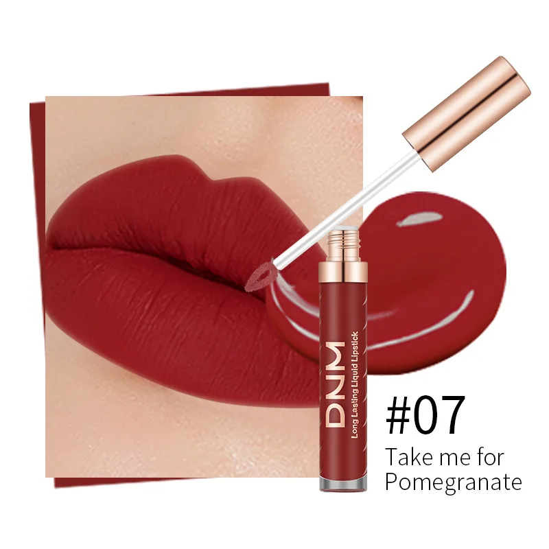 1Pcs Sexy Gingersnap Color Lip Liner Matte Lip Pencil Waterproof Moisturizing Lipsticks Long-lasting Lips Llipliner Makeup Pen - Цвет: 7