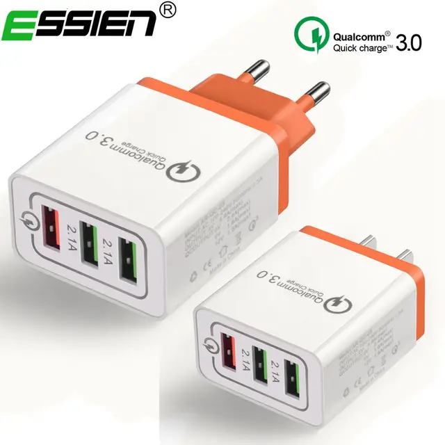 Best Offers Essien US Plug Fast Quick 3.0 Travel wall charger For Iphone X 8 ,Tablet 3.0 18w Fast USB Universal Compatible For Samsung S8 Best Offers Essien US Plug Fast Quick 3.0 Travel wall charger For Iphone X 8 ,Tablet 3.0 18w Fast USB Universal Compatible For Samsung S8