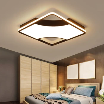 

Simple design home led ceiling lamp square modern creative personality bedroom ceiling light living room diningroom simple light
