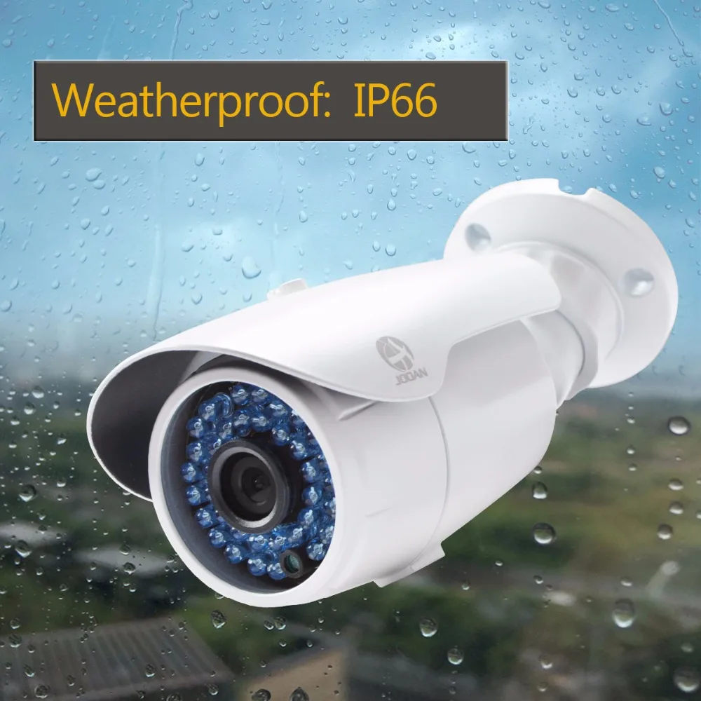  JOOAN 2MP ONVIF Outdoor IP Camera 1080P Bullet POE Security Camera Waterproof Night Vision 36 IR-Le - 32332046563