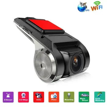 

Car DVR Camera Video Recorder WiFi G-sensor Dash Cam FHD 1080P Motion Detection G-sensor Electronic Dog Function