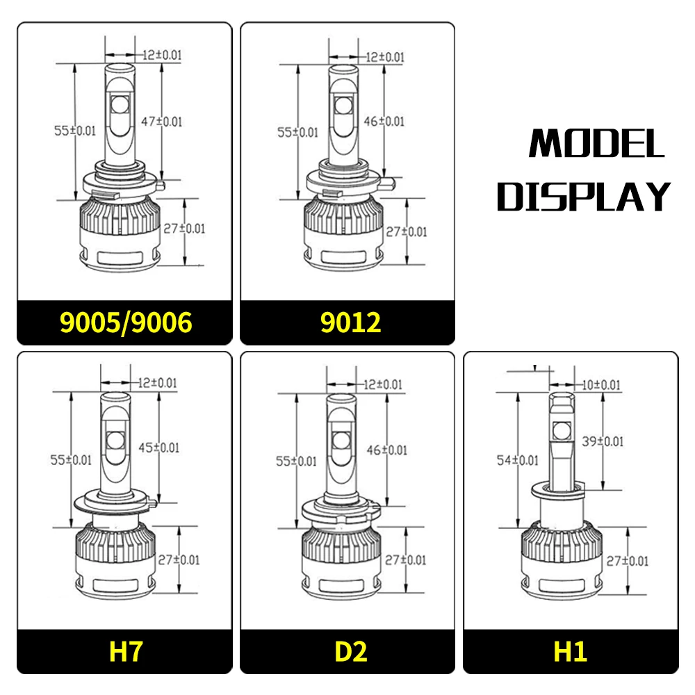 TC-X XHP70 H1 H3 H7 светодио дный лампы H4 H11 D2S D4S светодио дный s фар для автомобиля диод лампы 9005 9006 9007 H13 светодио дный авто лампы для HB3 4 5 чип