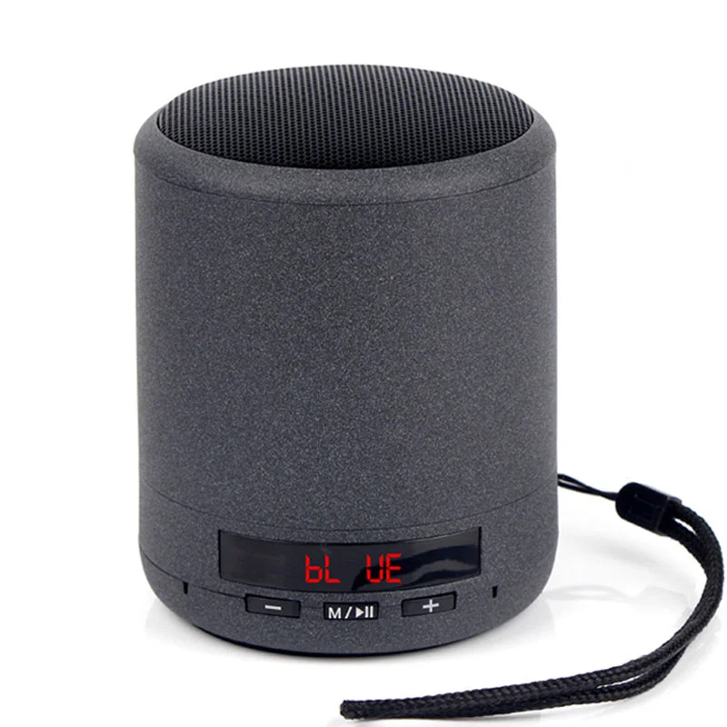 

Mini Portable Bluetooth Speaker Column Wireless Subwoofer Super Bass Stereo Support USB TF Card Play With Microphone For Phone