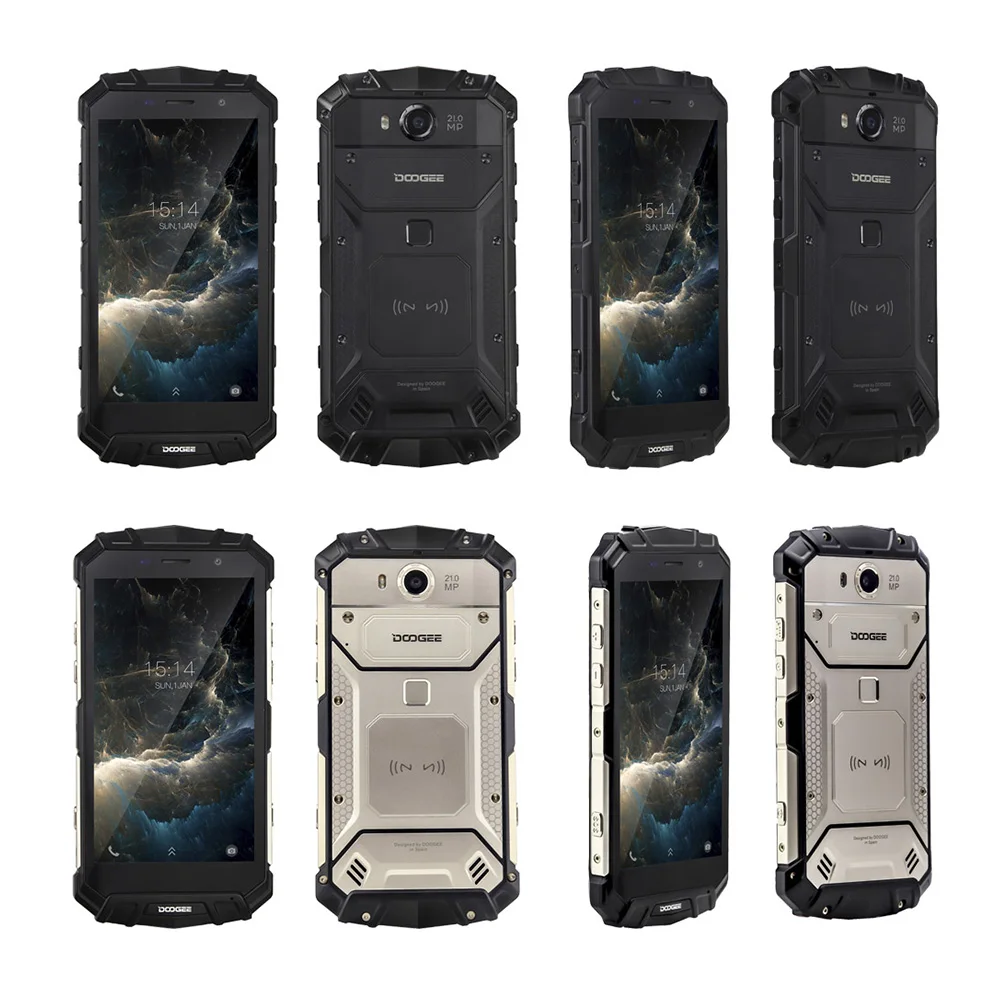 IP68 Оригинал DOOGEE S60 Helio P25 Восьмиядерный 6 ГБ 64 Гб Смартфон 5 2 дюймов FHD 5580 мАч