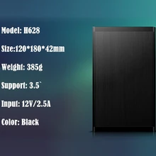 Noyokere Горячие seatay USB 3.0 внешний 3.5 «дюймов жесткого диска SATA SSD жесткий диск (HDD Портативный случае hd628 ЕС питание