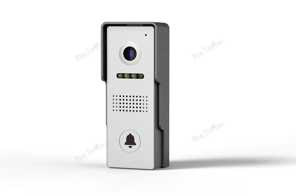 Видео дверной телефон дверной звонок Проводная видеодомофон система 7-дюймов цветной монитор и HD камера с дверным выпуском, сенсорная