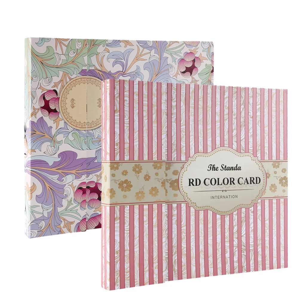 

120 Colors False Nail Art Display Chart Book Card Nail Polish Color Display Card Nail Art Showing Board Manicure Tool