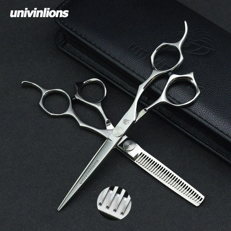

6.0" japanese hair cutting scissors hairdressing kits japanese hairdressing scissors hot hair shears professional barber tools