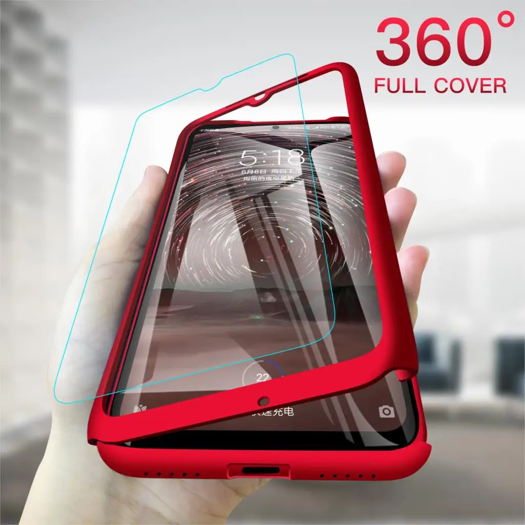 360 Full Cover Protection Case For Huawei Honor 7X 8X Max 9X Play 8 9 10 Lite 9i 10i 20i P smart Z Plus 2019 2020 Nova 5T Cover