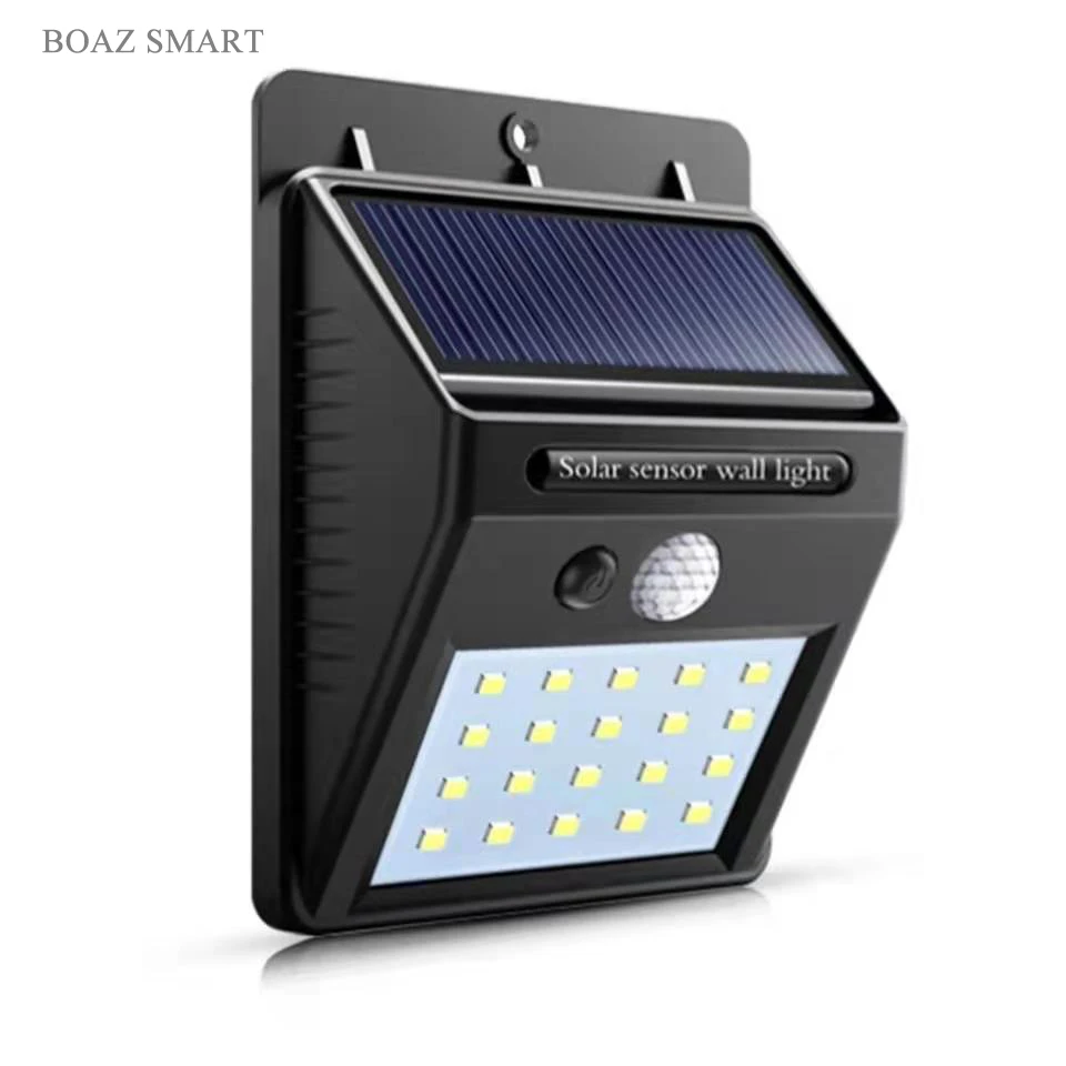 

New 20Leds PIR Motion Sensor led Solar Wall Light Outdoor Solar Powered Lamps Security Porch Path Garden Wall Lamp Outdoor