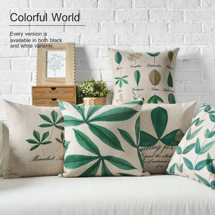 Original Design Cotton Linen Pillowcases American Country Sofa Cushion Decorative Pillows Home