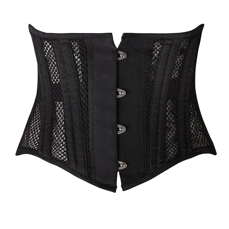 

Double Steel Boned Underbust Corset Breathable Waist Cincher Corset Strong Hourglass Body Shaper Corset Waist Trainer Plus Size