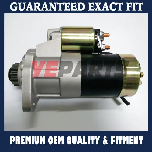 

STARTER FITS CATERPILLAR EXCAVATOR 304CR S3L S3L2 FOR MITSUBISHI 1992334 M1T68281 31B66-00100 / 31B6600100