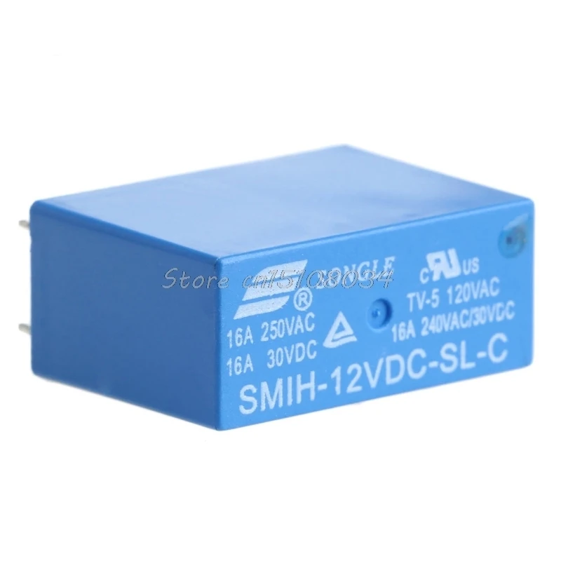 5 шт./компл. SMIH-12VDC-SL-C реле 12V 16A 250V 8 Pin один преобразования S08 и Прямая поставка