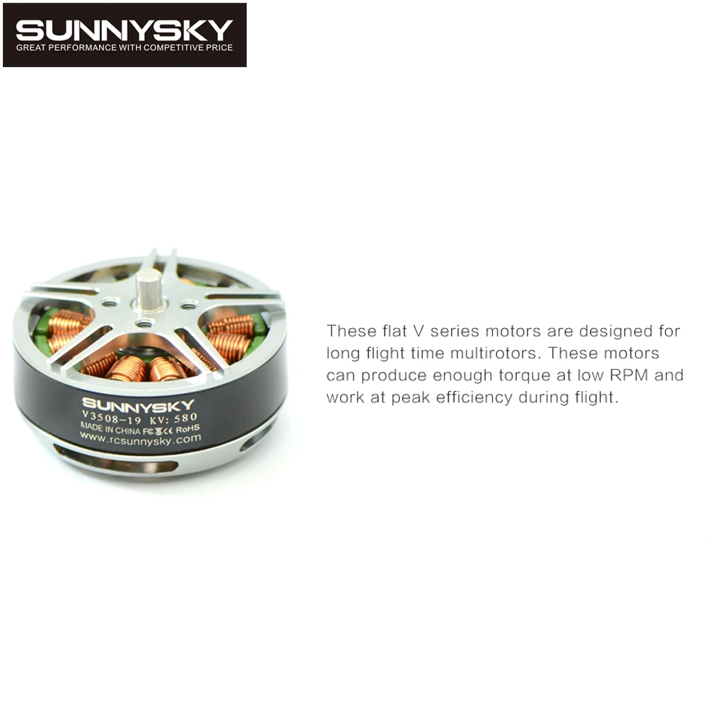 1 шт. SUNNYSKY V3508 380kv 580kv 700kv бесщеточный двигатель для RC мультикоптера(новое видение