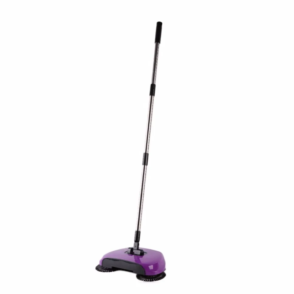 

2 Color Hand Push Type Sweeping Machine Household Plastic Broom And Dustpan Set Vacuum Floor Cleaner Gift Hand-Propelled Sweeper