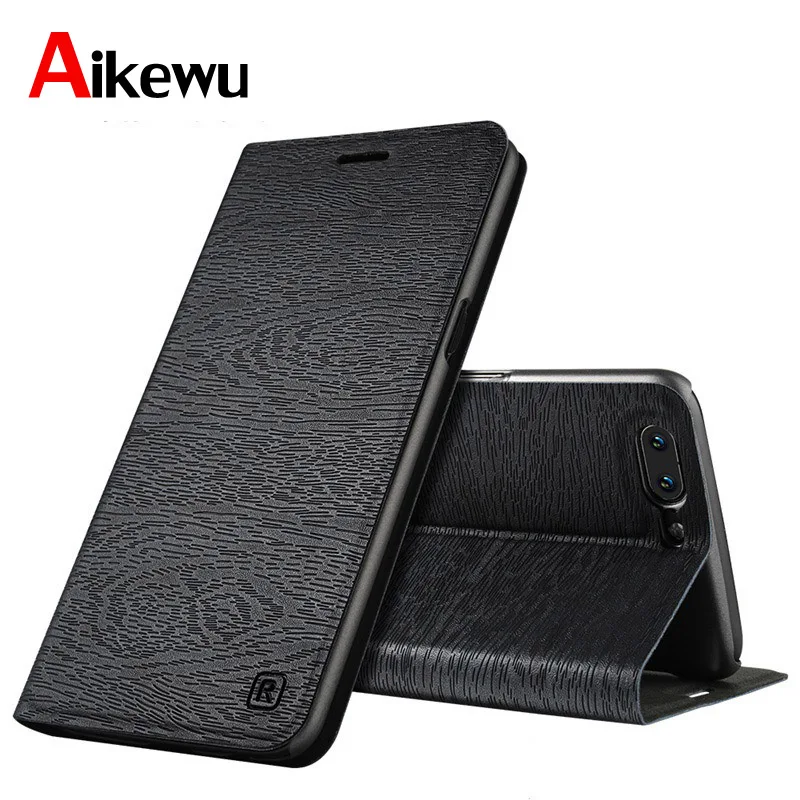 Aikewu чехол для OnePlus 5 One Plus Роскошный кожаный чехол-книжка полная защита OnePlus5 |