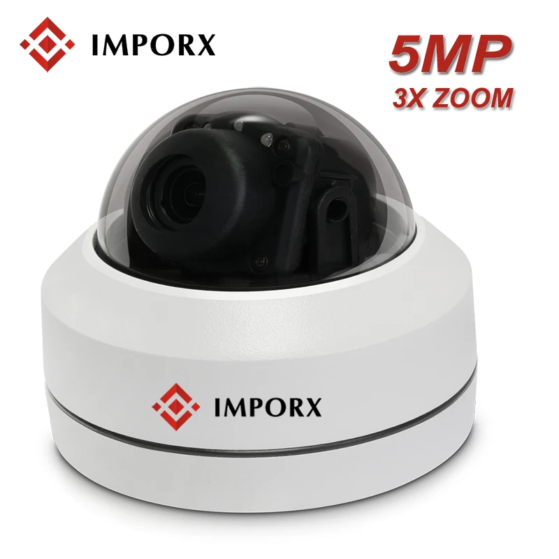 5MP HD 1080P PTZ IP камера 3X оптический зум купольная наружная Водонепроницаемая