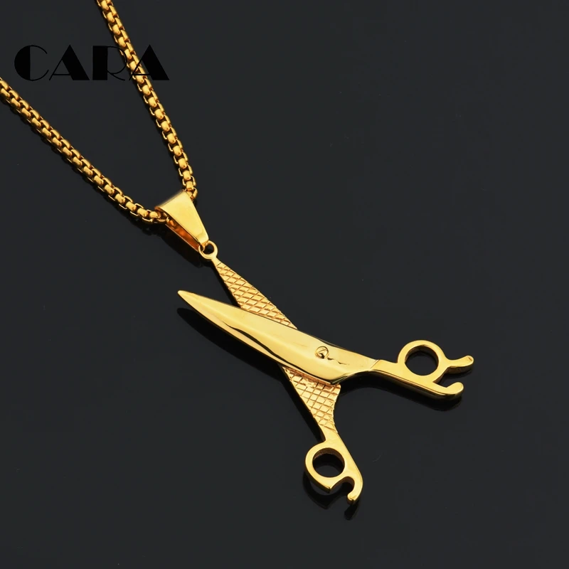 2019 New arrival stylish Gold color 316L Stainless steel barber