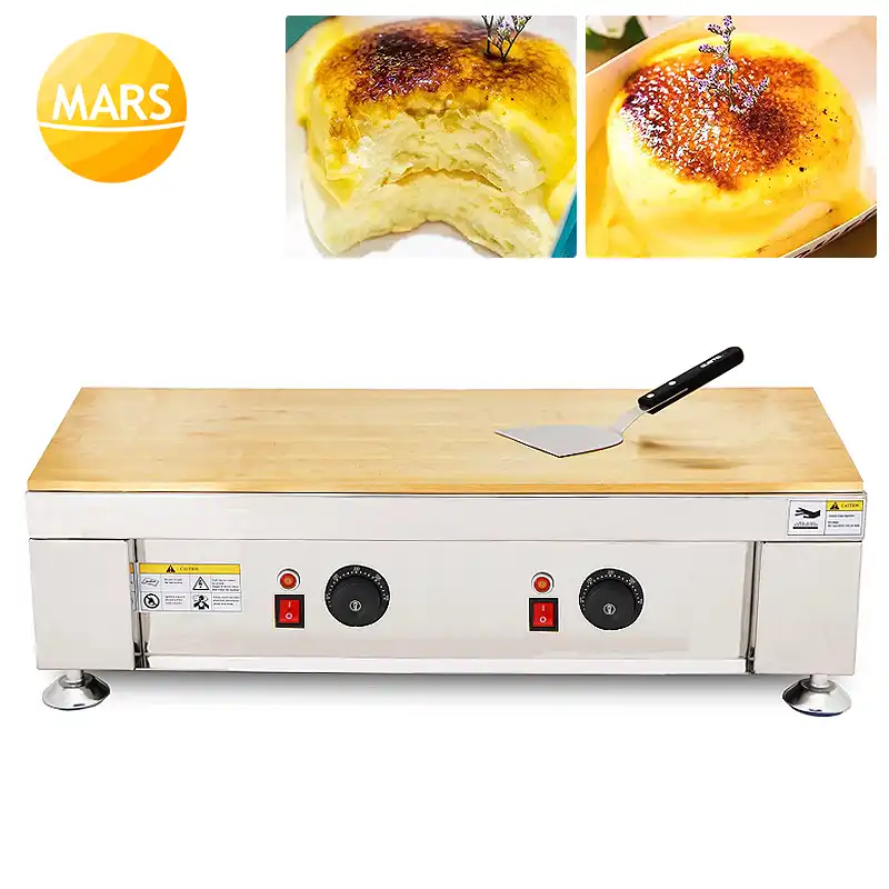 Taiwan Street Food Fluffy Souffle Pancakes Maker Iron Plate Souffle Pan