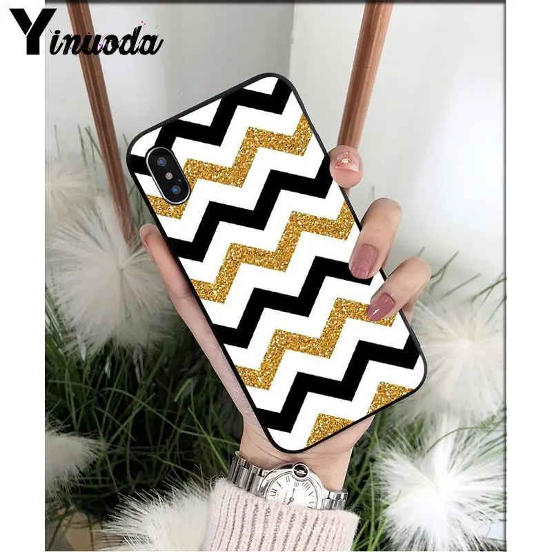 stripe gold glitter Wavy pattern