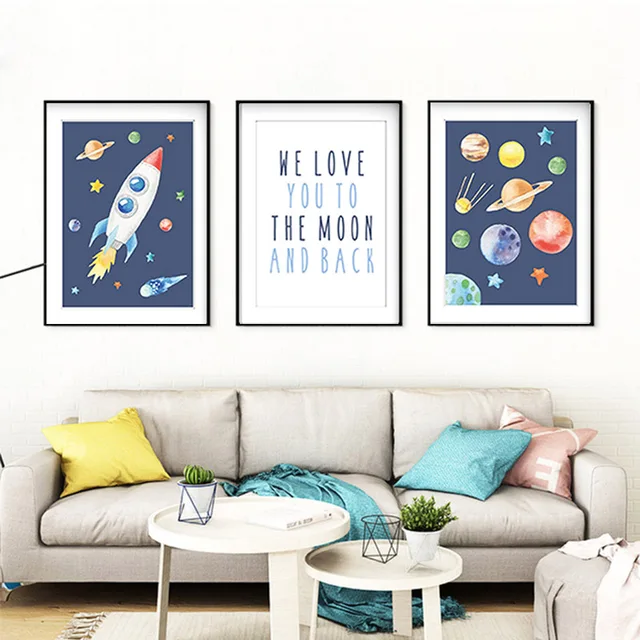 modern canvas art wall