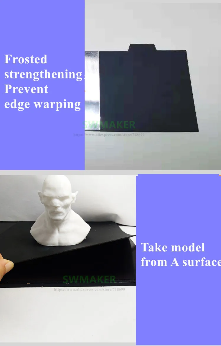 Обновление для АБС-пластика ТПУ Магнитный печати кровать лента с ручкой 150/200/220/235/250/300 мм квадратный принт Стикеры FlexPlate 3D-принтеры запчасти