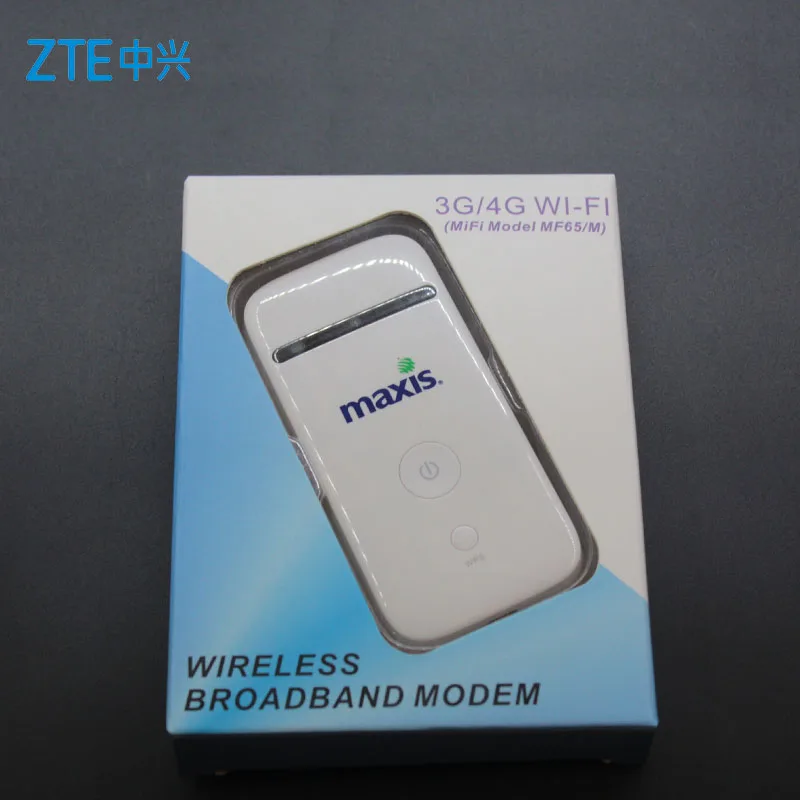 Zte MF65 3g SIM карта мини беспроводной портативный Wifi маршрутизатор 21,6 Мбит/с точка доступа поддержка 3g uter