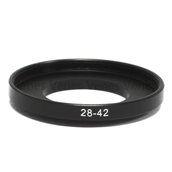 28-42mm Metal Step-Up Lens Adapter / 28mm Lens to 42mm Accessory Filter Ring