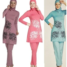 Plus Size 4XL Islamic Muslim Swimsuits High Quality Muslim Swimming Suits Hot Selling Muslim Swim suits