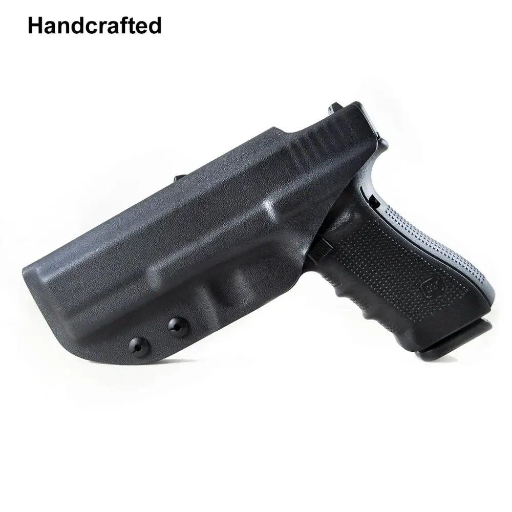 B.B.F Make IWB Tactical KYDEX Gun Holster Custom Fits: Glock 17 22 31 Inside Concealed Waistband Pistola Case Clip Accessories