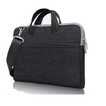 

2017 new Slim laptop handbag messenger bag women man notebook case cover sleeves business travel bag handbag free dropping