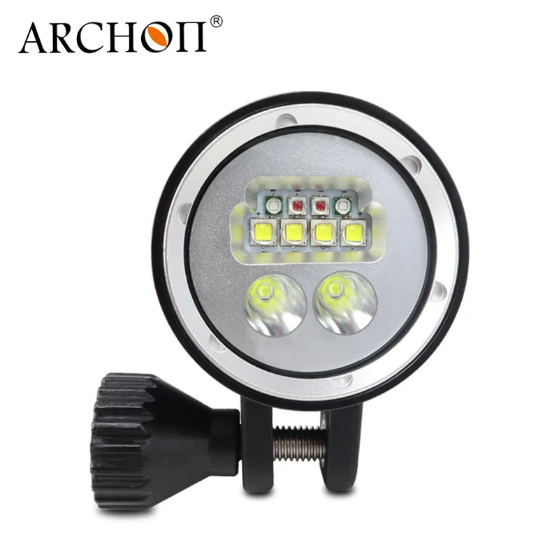 ARCHON D35VP II фонарик для дайвинга 4200LM * L2 красный УФ светодиодный фонарь Подводные