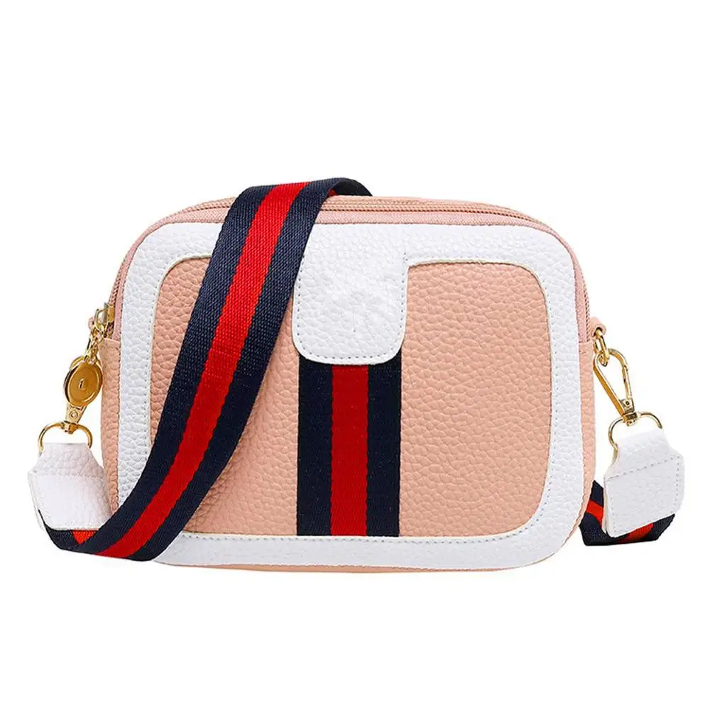

Women Shoulder Bag Fashion Casual Phone Coin Crossbody Bag PU Leather Messenger Bags Colorful Clutch Zipper Handbag Mini Bag