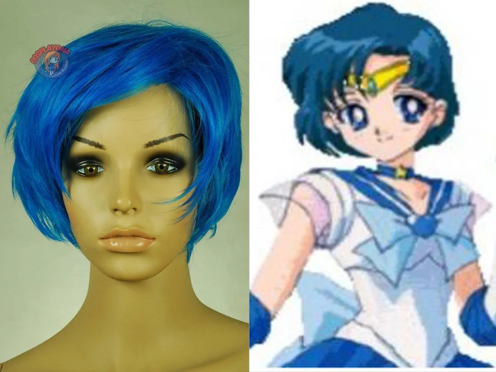 ГОРЯЧЕЕ надувательство Бесплатная Доставка&gt&gt&gt Sailor Moon Меркурий Чирок Синий