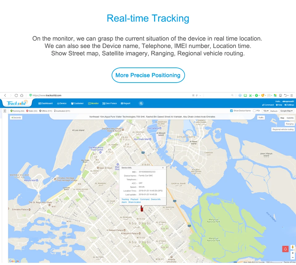 Concox gps отслеживающее программное обеспечение Tracksolid gps трекер мгновенное отслеживание обзор истории воспроизведения, гео-заборы, проницательные отчеты приложение