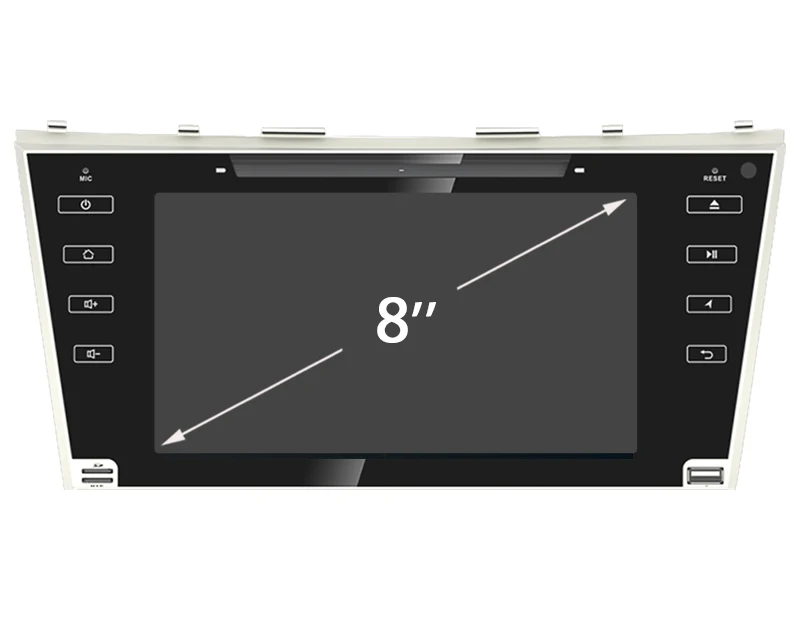 Clearance 8" Full touch screen Car DVD player with GPS BT/TV,audio Radio stereo,Car multimedia for TOYOTA CAMRY 2007 2008 2009 2010 2011 8