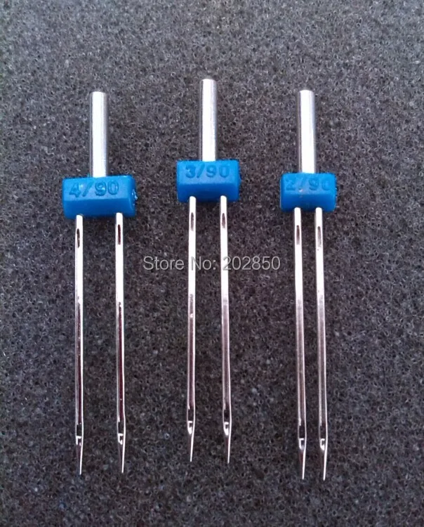 

Household Multi-Function Sewing Machine Twin Needles,Different Sizes Available,3Pcs/Lot,For Singer,Janome,Brother,Feiyue...
