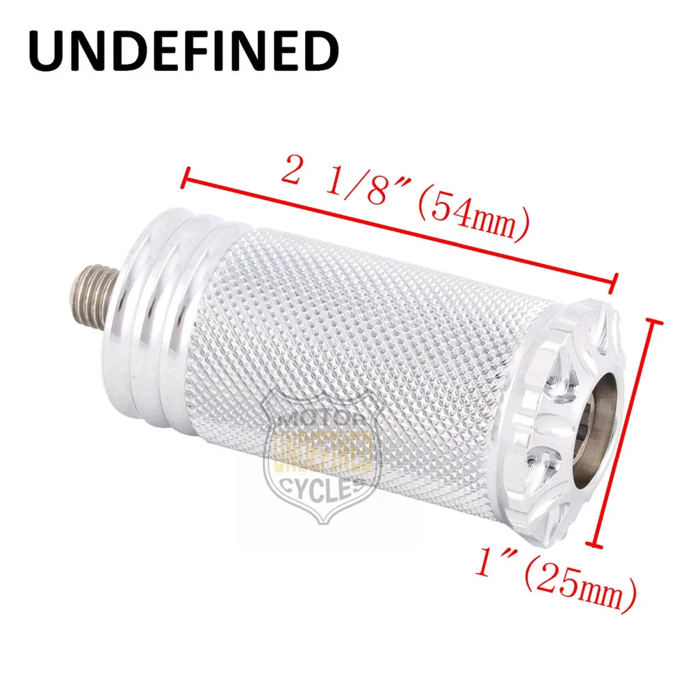Motorcycle Shifter Peg Knurled Burst CNC Shift Pegs Cover for Harley Sportster 1200 883 Fatboy Low Glide