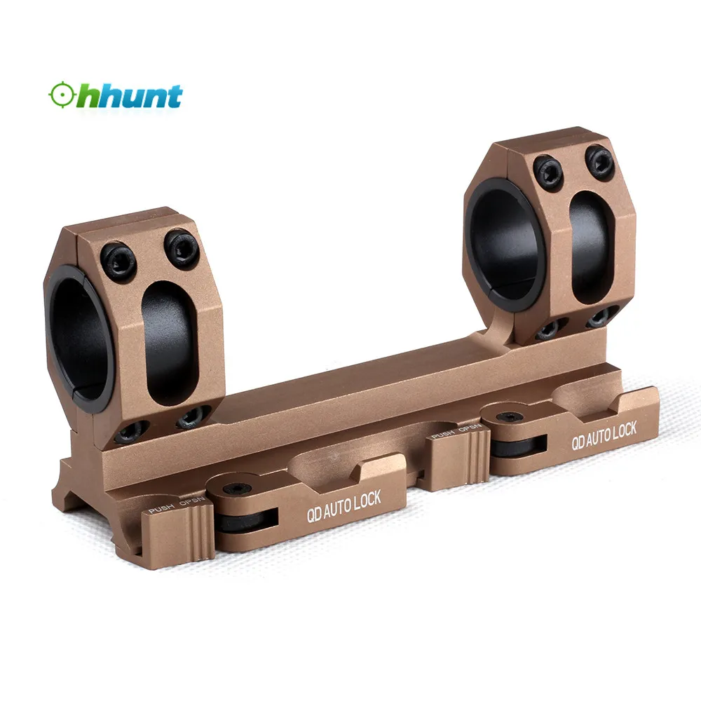 Ohhunt Rock твердый Охотничий Тактический прицел 25 4 мм 30 Вивер Пикатинни кольца QD