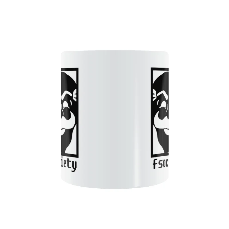 Мистер робот Кружка Кофе Молоко керамическая чашка Творческий DIY подарки Домашний декор кружки 11 унций T1086