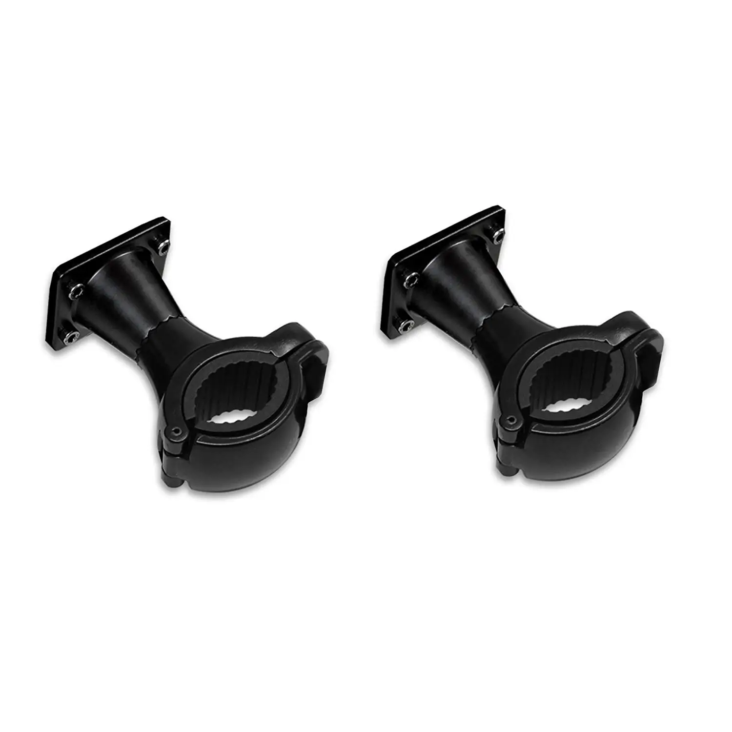 

Aileap Handlebar Rail Clamp Mount for SPK500, SPK400, SPK350, M300, M600, M1000 Motorcycle Speakers (2 Packs) (Black)