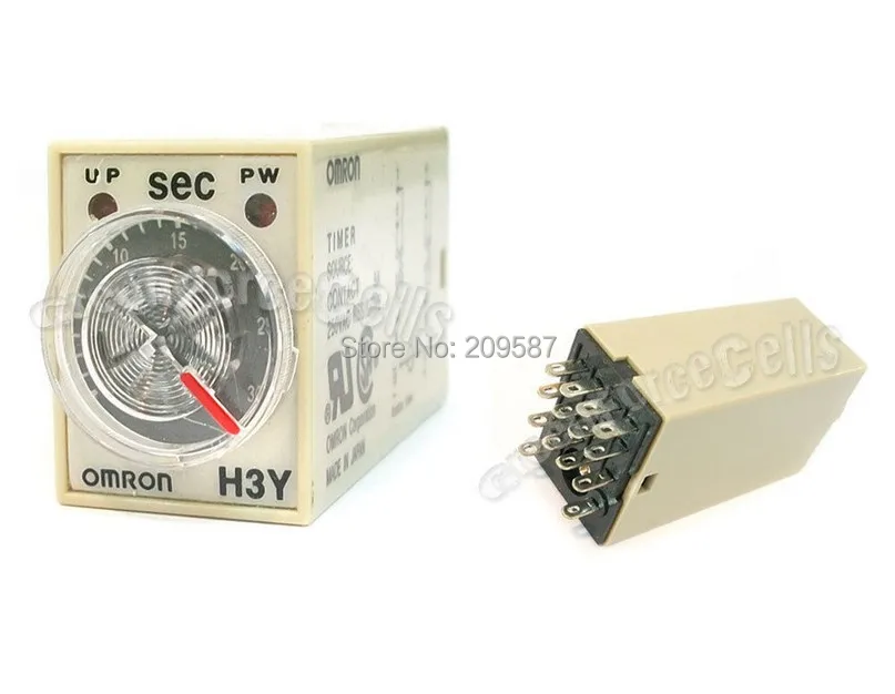 

H3Y-4 AC110V 30Sec 30S Timer Relay 4PDT 14 PIN PYF14A